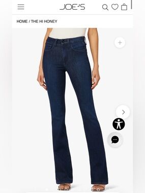 NWT- Joe's The Hi Honey Curvy High Waist Bootcut Jeans